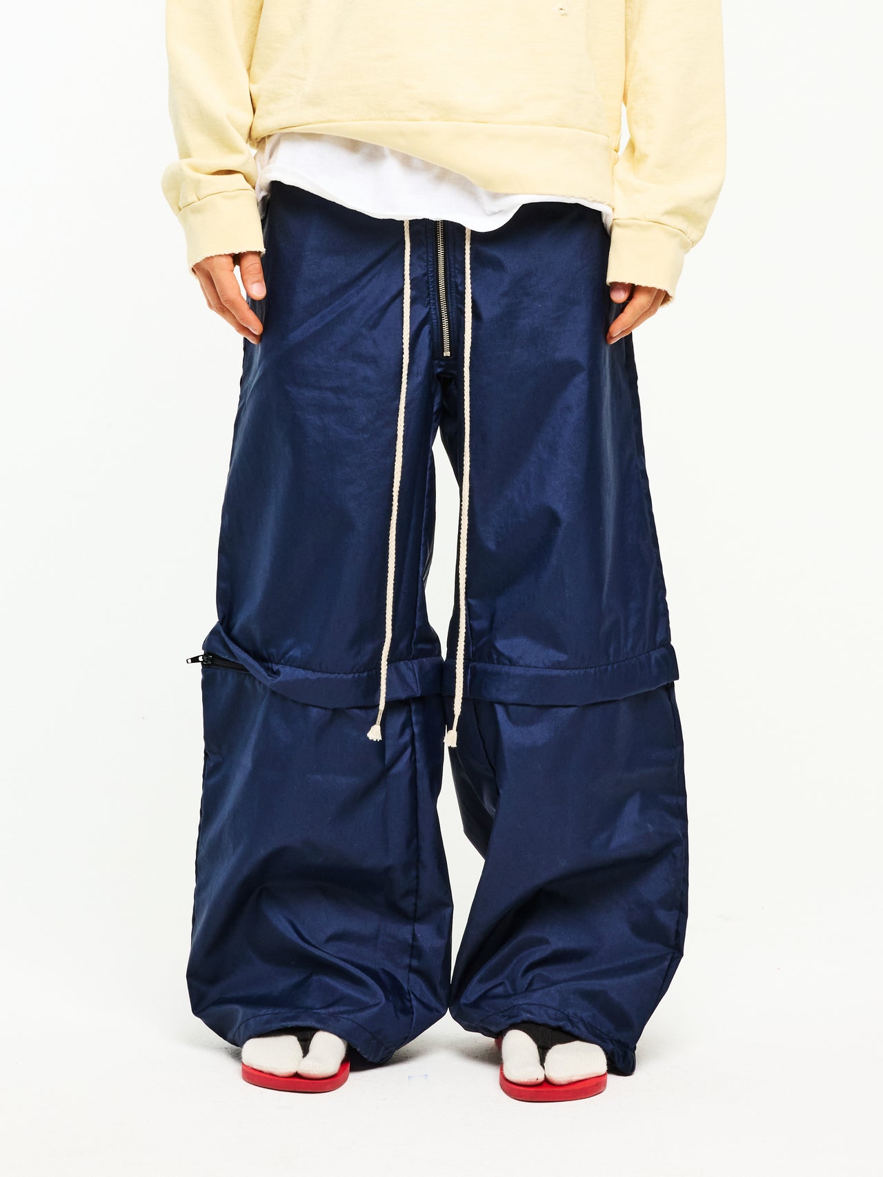CONVERTIBLE WARM UP PANTS