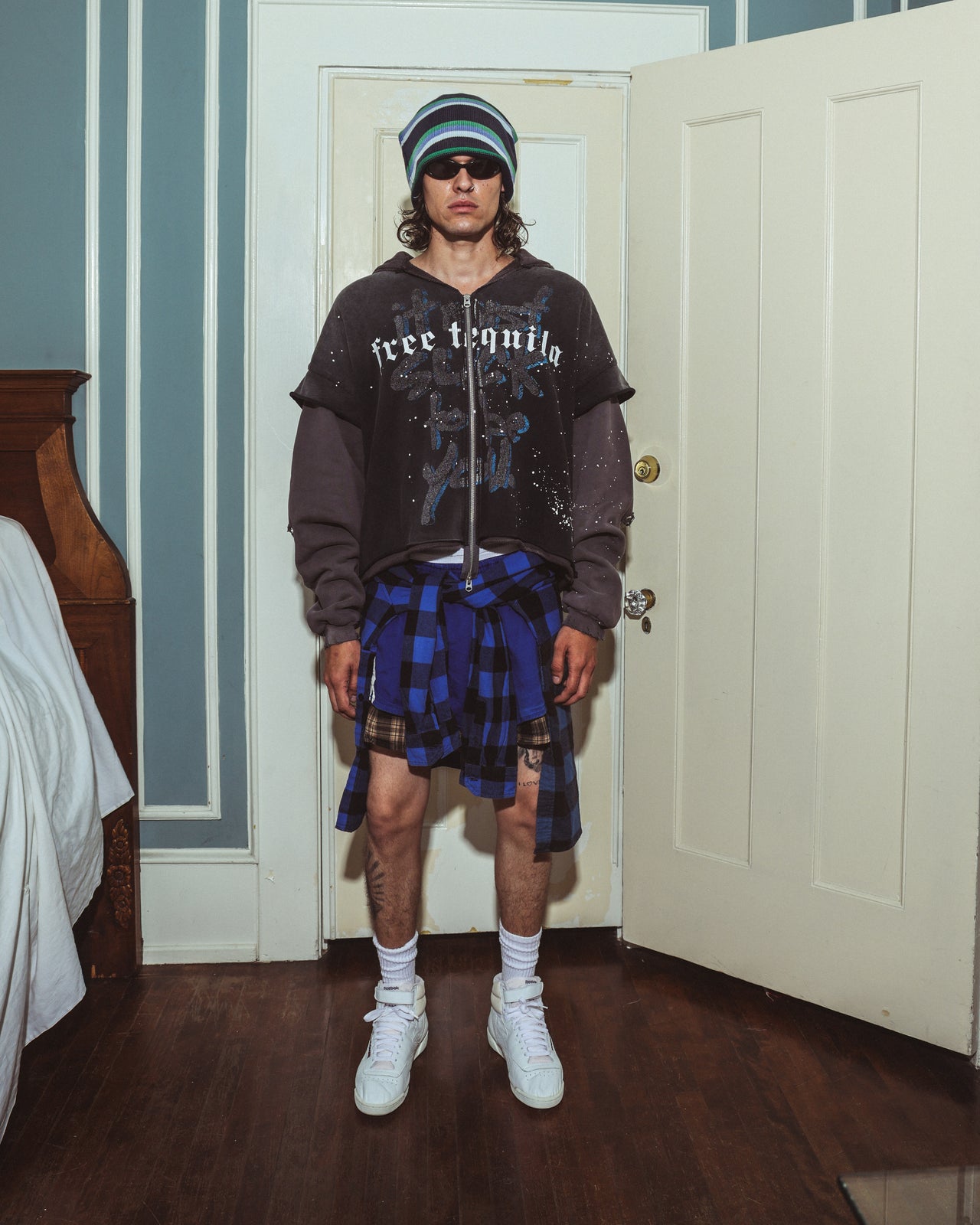 FREE TEQUILA ZIP HOODIE