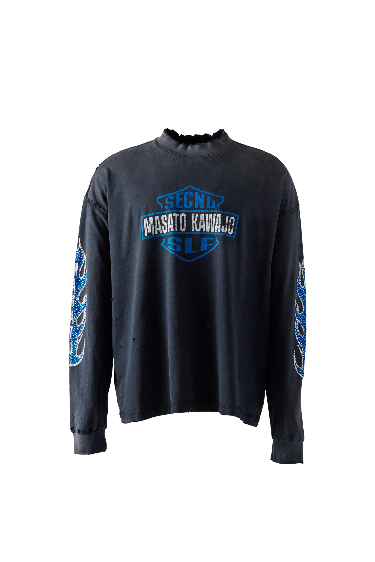 MASATO KAWAJO X SECND SLF 'FIRESTORM' LONG SLEEVE