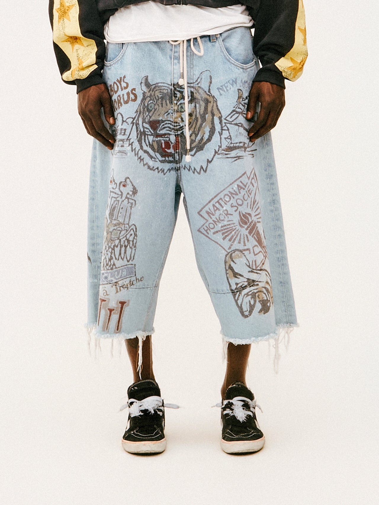 JUMBO SENIOR DENIM SHORT